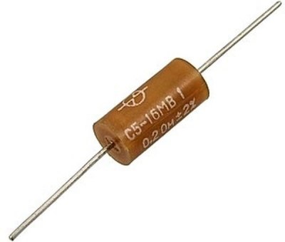Резистор постоянный проволочный С5 - 16МВ
