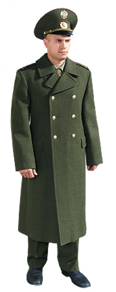 Пальто зимнее для военнослужащих