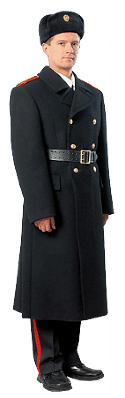 Пальто зимнее для воспитанников кадетских корпусов