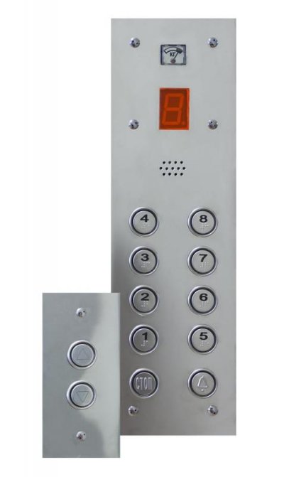 Посты управления лифтовые кнопочные типа ПЛВ13