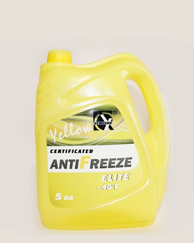 CERTIFICATED ANTIFREEZE (export) Yellow