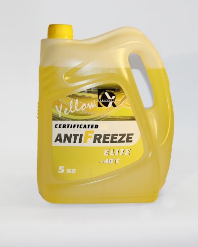 CERTIFICATED ANTIFREEZE (export) Yellow  
