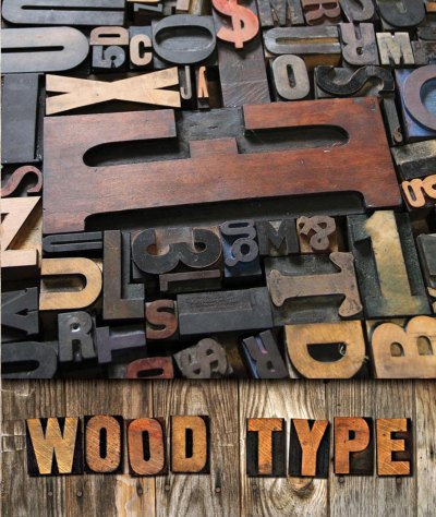 . 96 . . "Wood type"   .969349//6